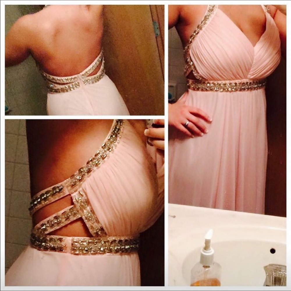 Lush pink Prom dress